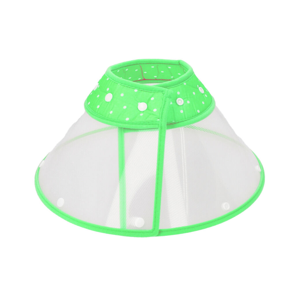 BACKYARD FAMILY「エリザベスカラー 犬 猫 ベル型 XL 通販 猫用エリザベスカラー 犬用エリザベスカラー ソフト」|その他|グリーン1