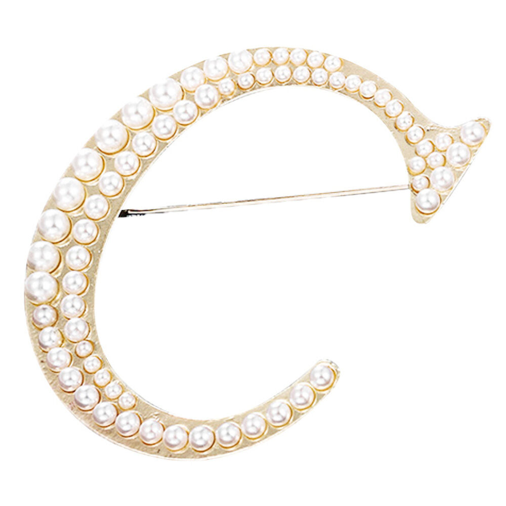 BACKYARD FAMILY「ブローチ パール 通販 イニシャルブローチ ピンブローチ アルファベット アクセサリー ピンバッチ」|その他|その他2