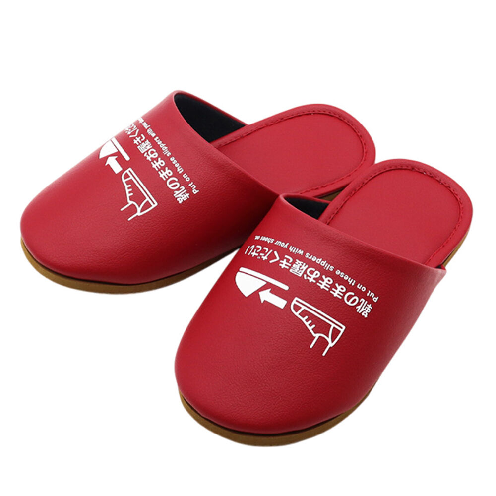 BACKYARD FAMILY「オクムラ スリッパ 通販 ルームシューズ 靴のまま履けるスリッパ 前詰まりスリッパ 室内履き」|ルームシューズ|レッド1