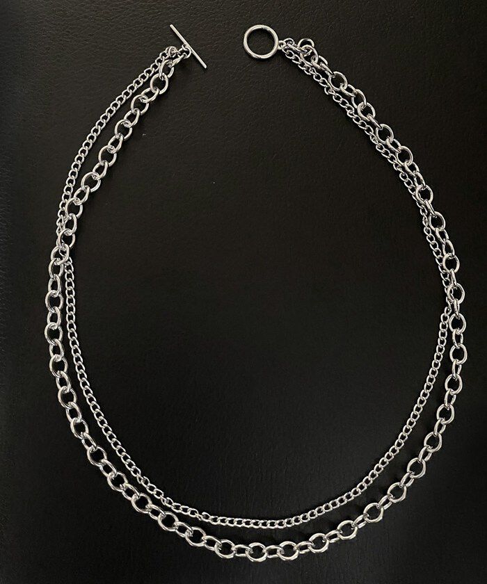 BACKYARD FAMILY「ネックレス 2連 通販 ダイヤモンドハーツ nec-0250 Diamond Hearts」|その他|