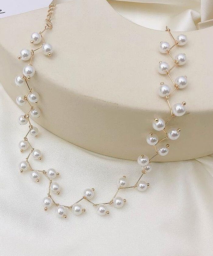 BACKYARD FAMILY「ネックレス レディース シンプル 通販 チョーカー ペンダント パールネックレス」|その他|