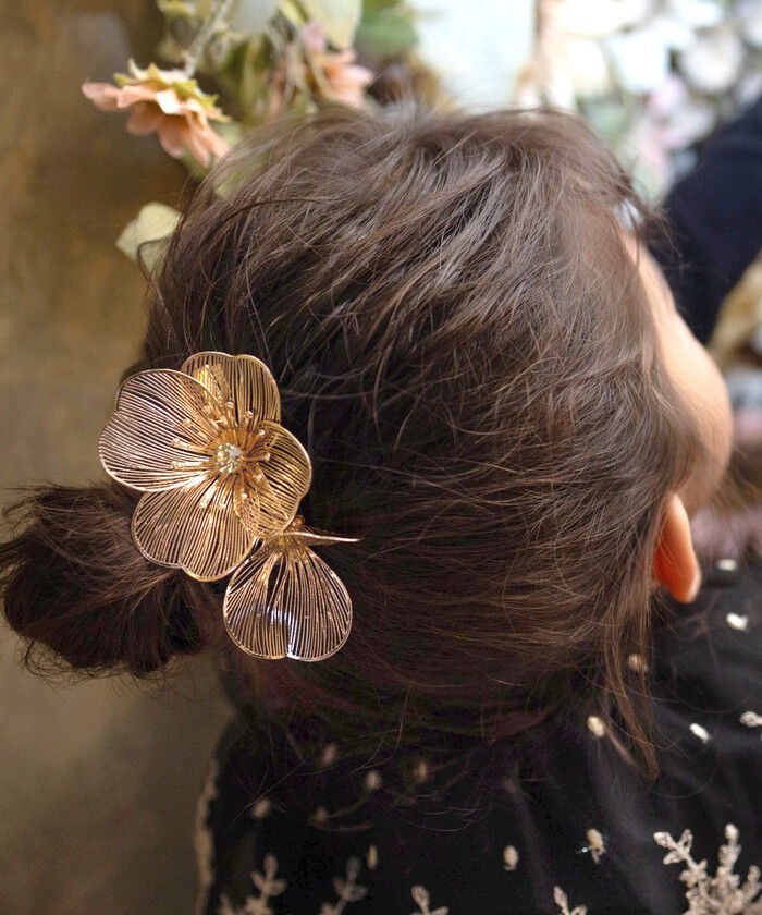 BACKYARD FAMILY「Rora ヘアクリップ キッズ 通販 グラシア ヘアークリップ 髪どめ 髪留め ヘアアクセサリー」|その他|