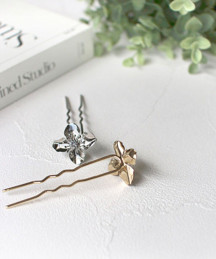 BACKYARD FAMILY「Rora ヘアコーム かんざし 通販 フローラ ヘアピン キッズ ヘアアクセサリー 髪どめ 髪留め」|その他|