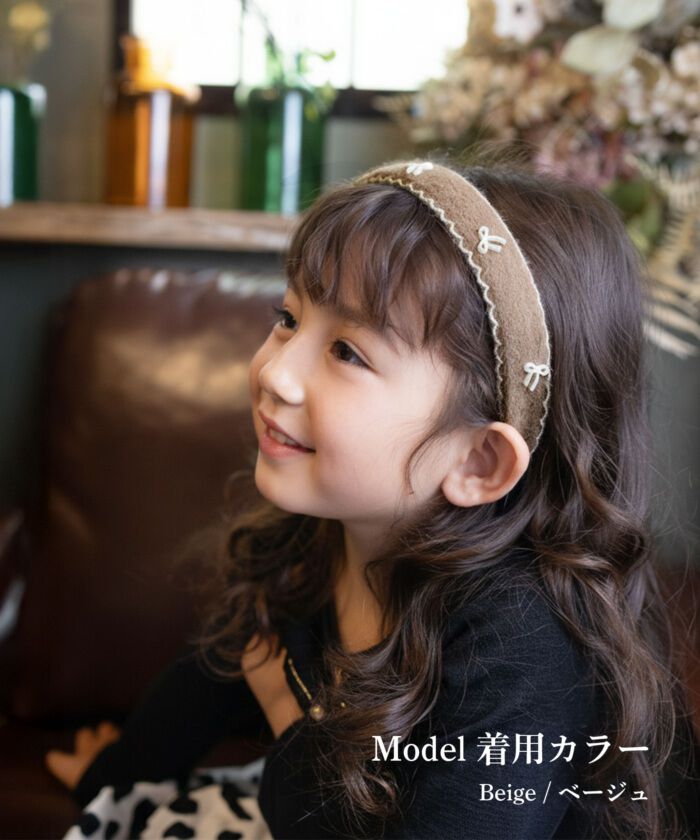 BACKYARD FAMILY「Rora カチューシャ キッズ 通販 ロリス リボン 髪飾り 髪留め 髪どめ ヘアアクセサリー」|その他|