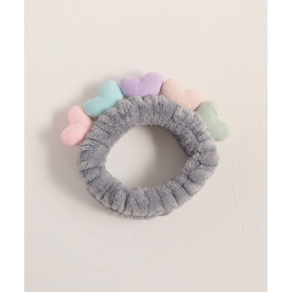 BACKYARD FAMILY「ヘアバンド キッズ 洗顔 通販 Rora ナディア ヘアーバンド 髪どめ 髪留め ヘアターバン」|その他|グレー1