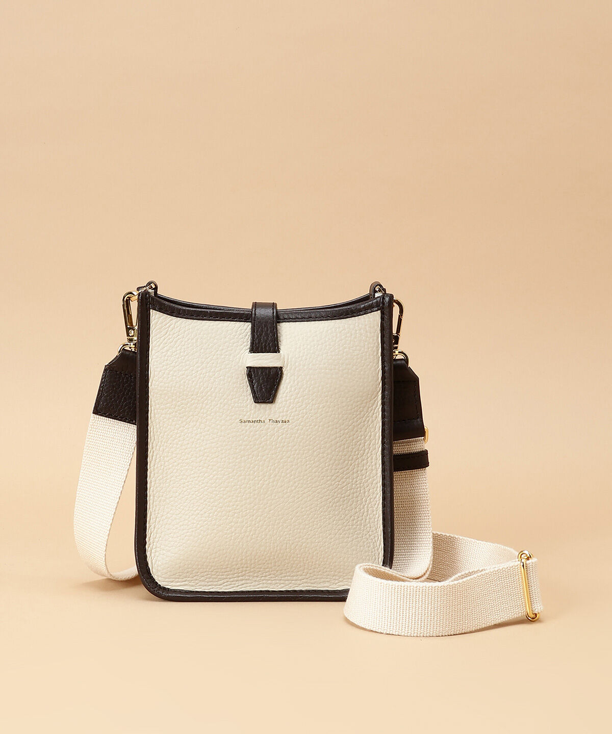 Samantha Thavasa「パンチングデザイン スクエアショルダーバッグ」|ショルダー・メッセンジャー|