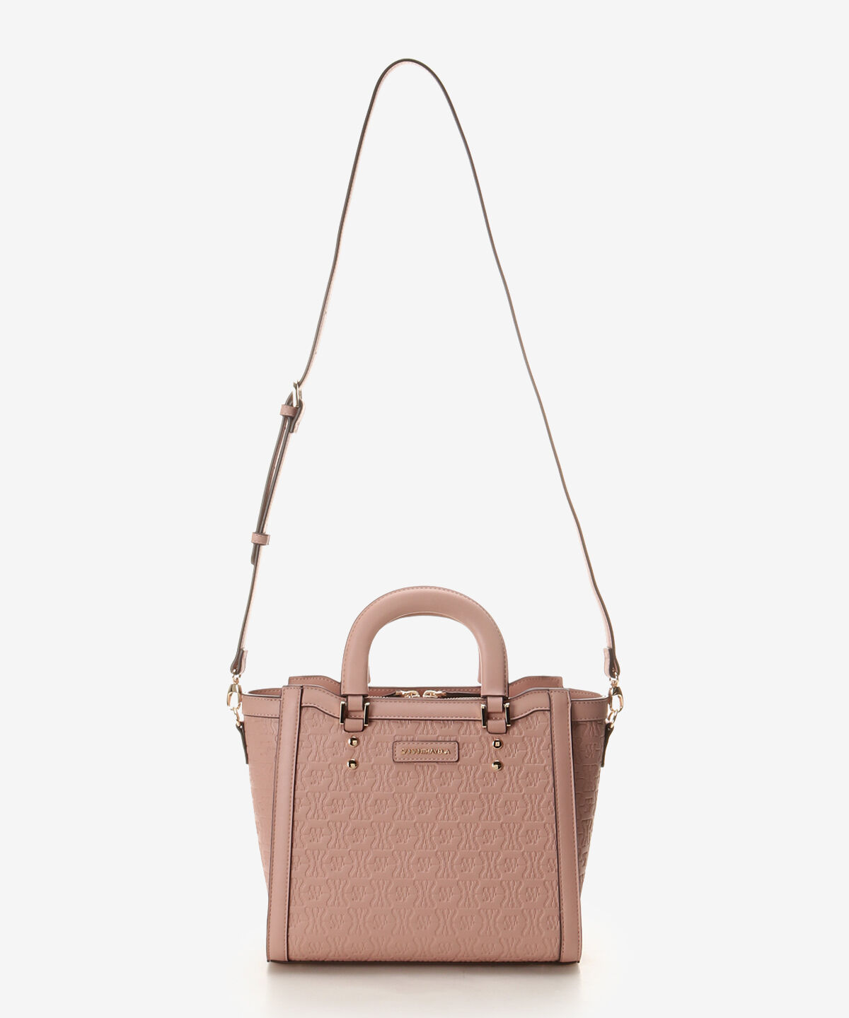 Samantha Vega「エンボスポイントステッチハンドバッグ」|ハンドバッグ|