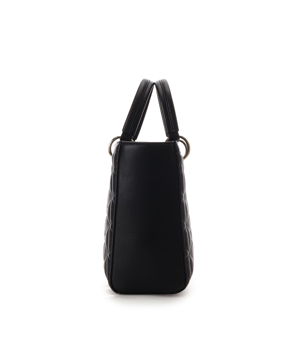 Samantha Vega「キルティングスタッズスクエアバッグ」|ハンドバッグ|