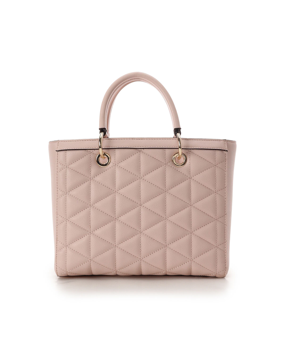 Samantha Vega「キルティングスタッズスクエアバッグ」|ハンドバッグ|