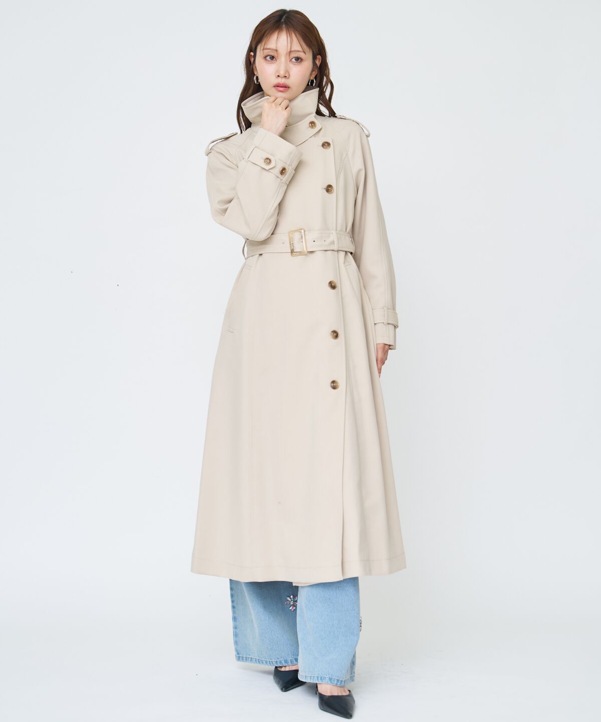 アンドクチュール「アイコニックトレンチコート」|トレンチコート|