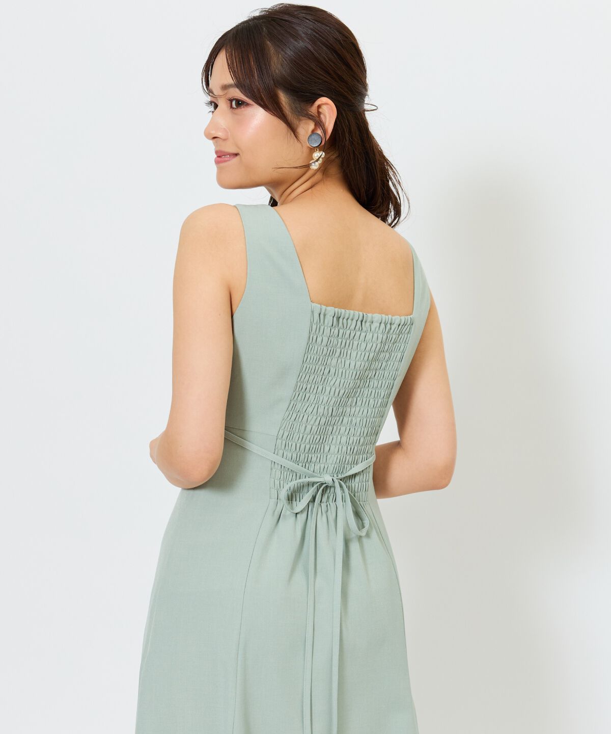 アンドクチュール「シアーシャツ＆ワンピースSET」|ワンピース|