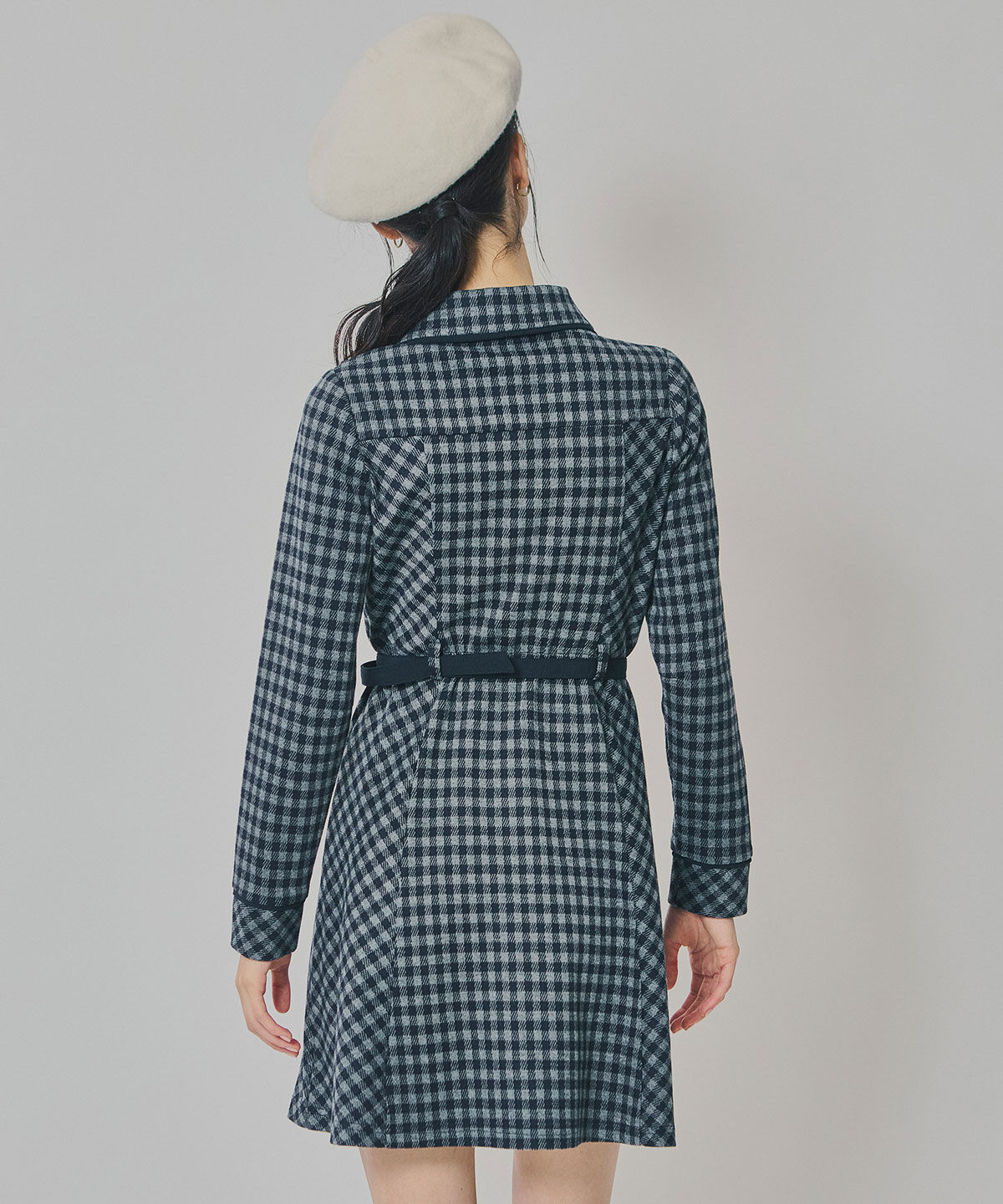 REDYAZEL「クラシカルチェックZIPミニワンピース」|ワンピース|