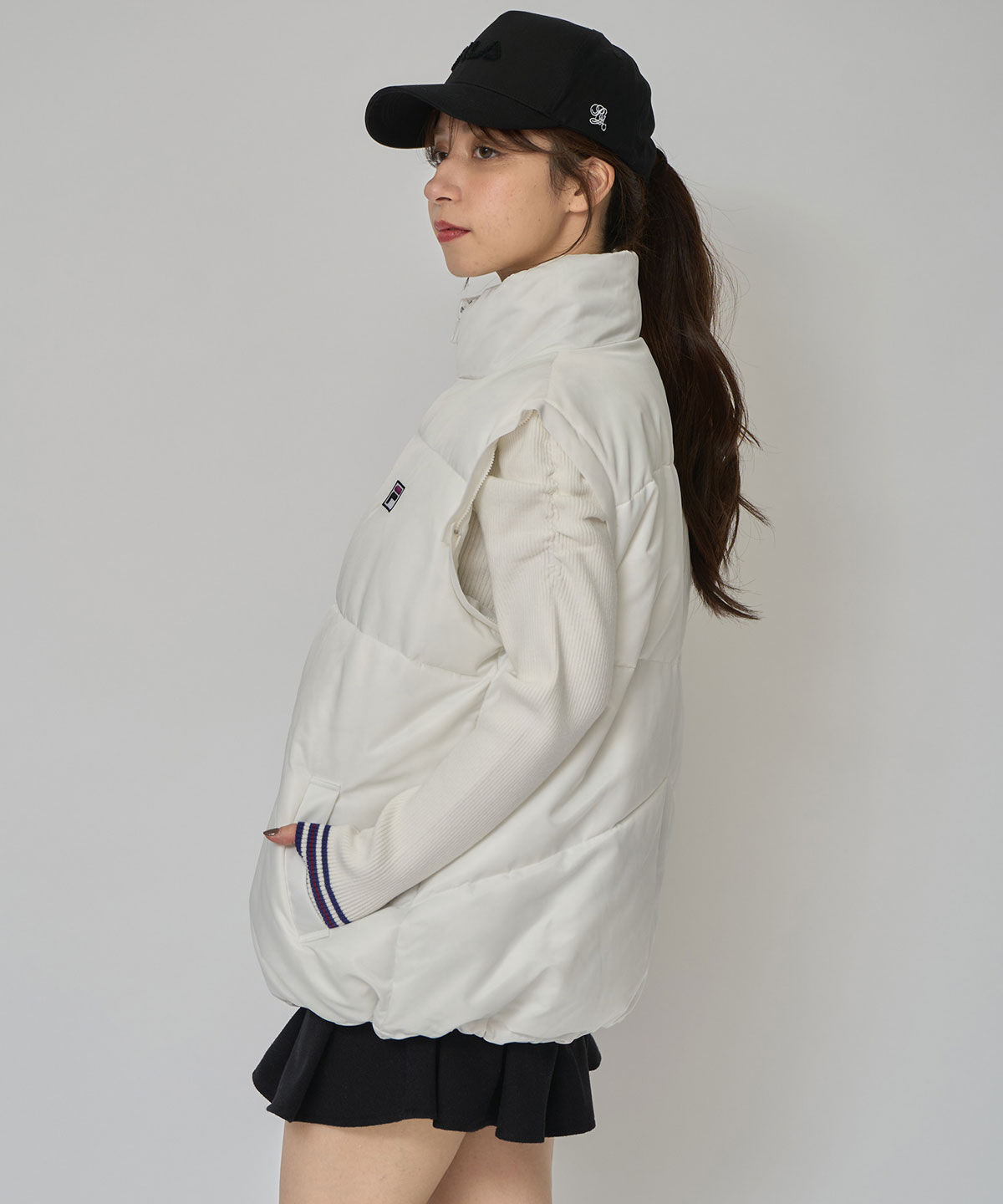 REDYAZEL「［FILA&times;REDYAZEL］2WAYフェイクダウンジャケット」|ダウン|