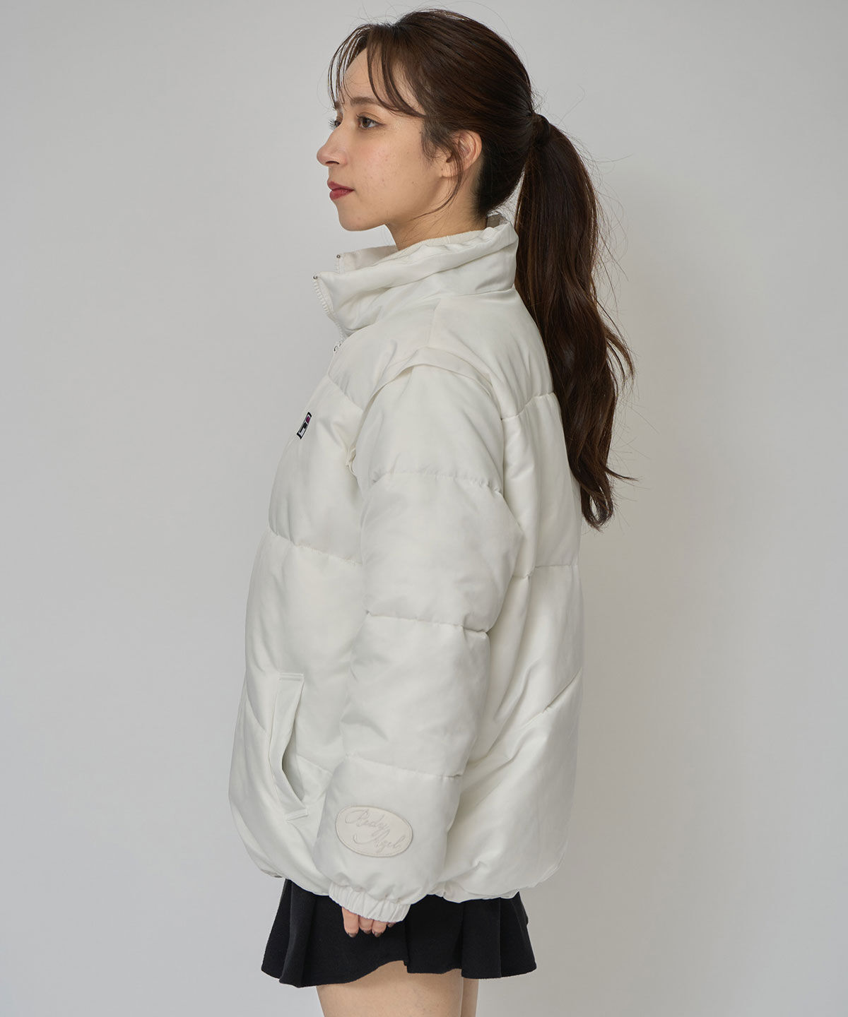 REDYAZEL「［FILA&times;REDYAZEL］2WAYフェイクダウンジャケット」|ダウン|