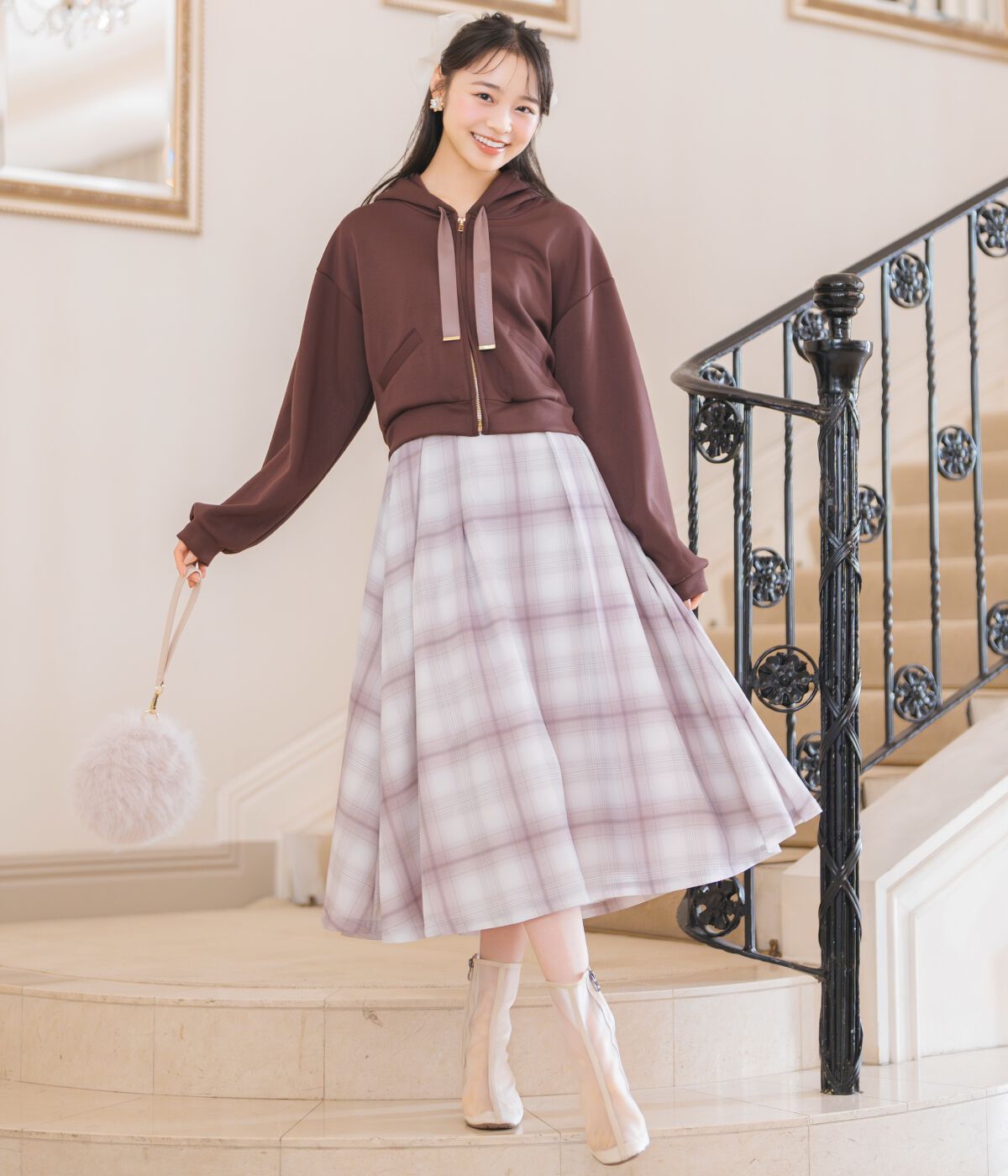 WILLSELECTION「ロゴテープパーカー」|パーカー|