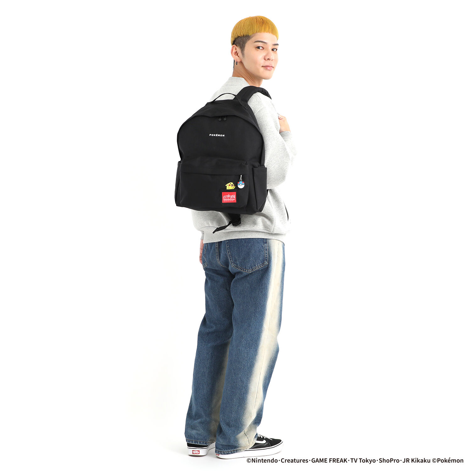 Manhattan Portage「BIG APPLE BACKPACK (MD) VER 3 Pokemon 25」|リュック|