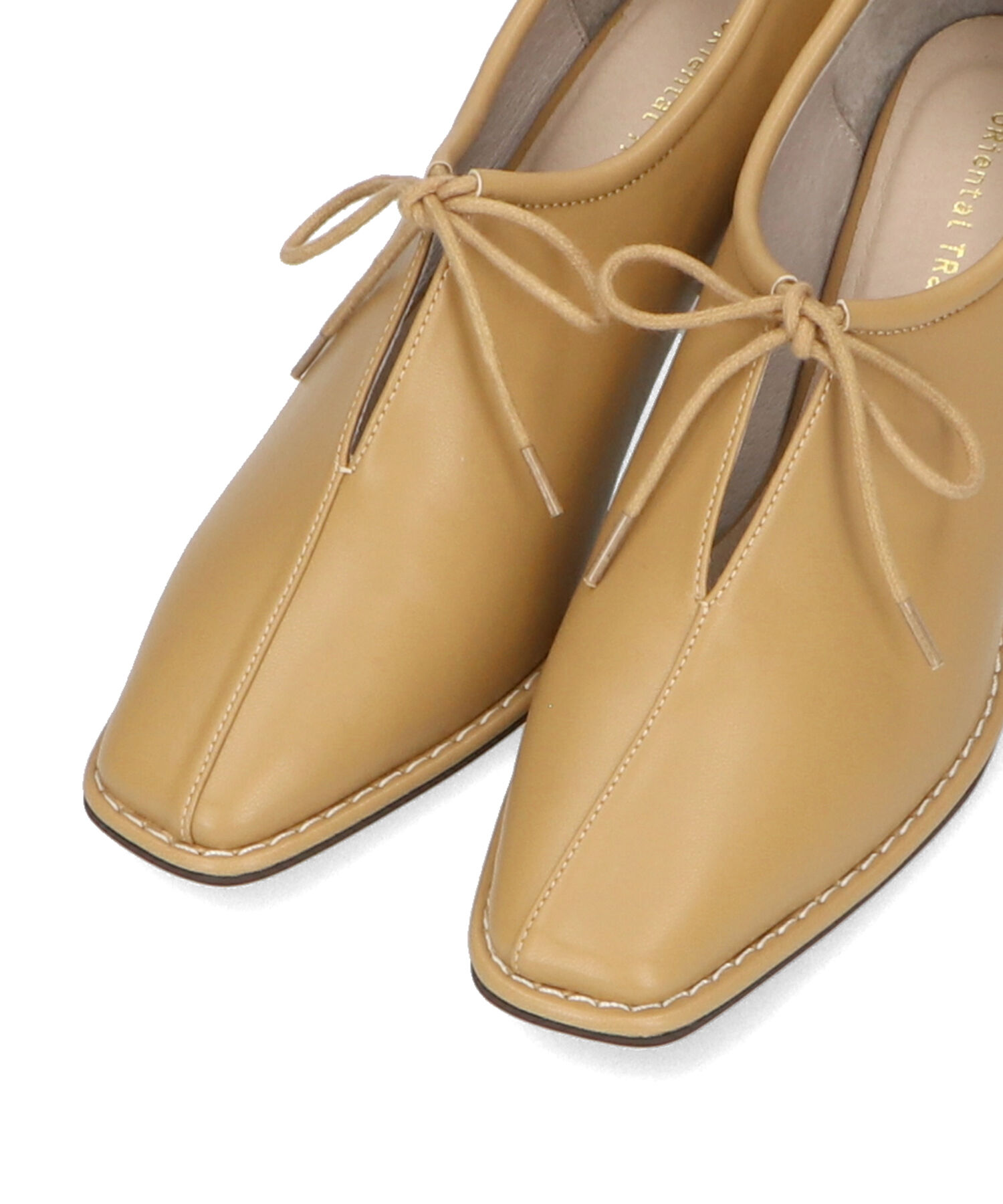 ORiental TRaffic「ウッド ヒール 甲深 パンプス /41307」|パンプス|