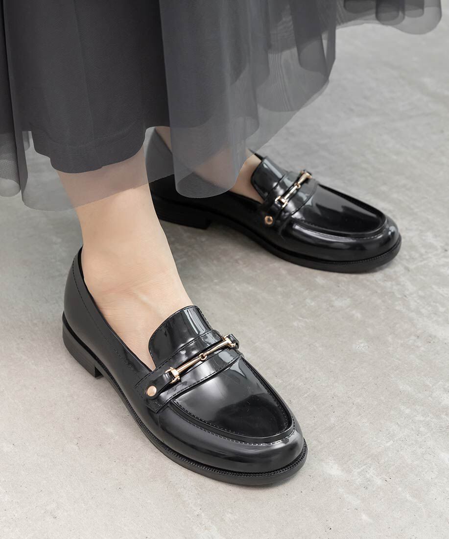  「ビットローファーレインシューズ」|レインシューズ|