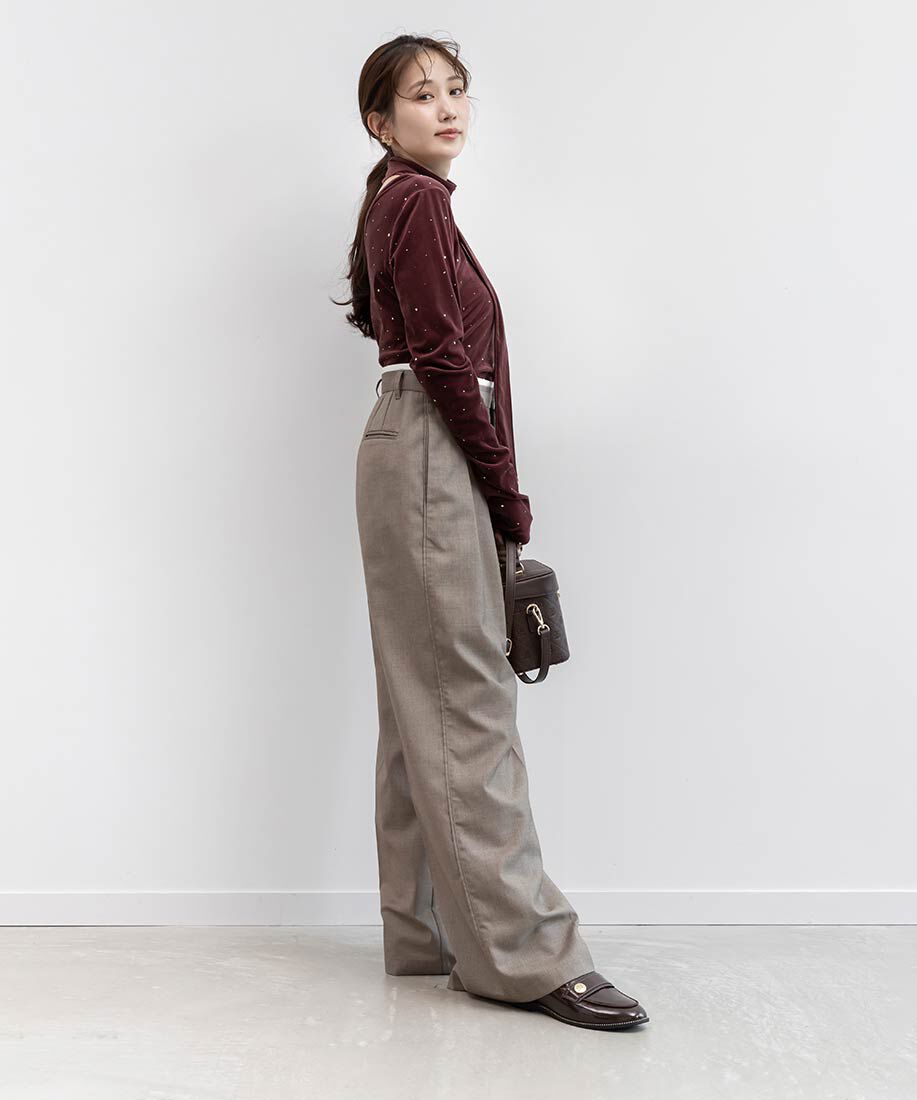  「晴雨兼用 モノグラムパーツローファーシューズ」|ローファー|