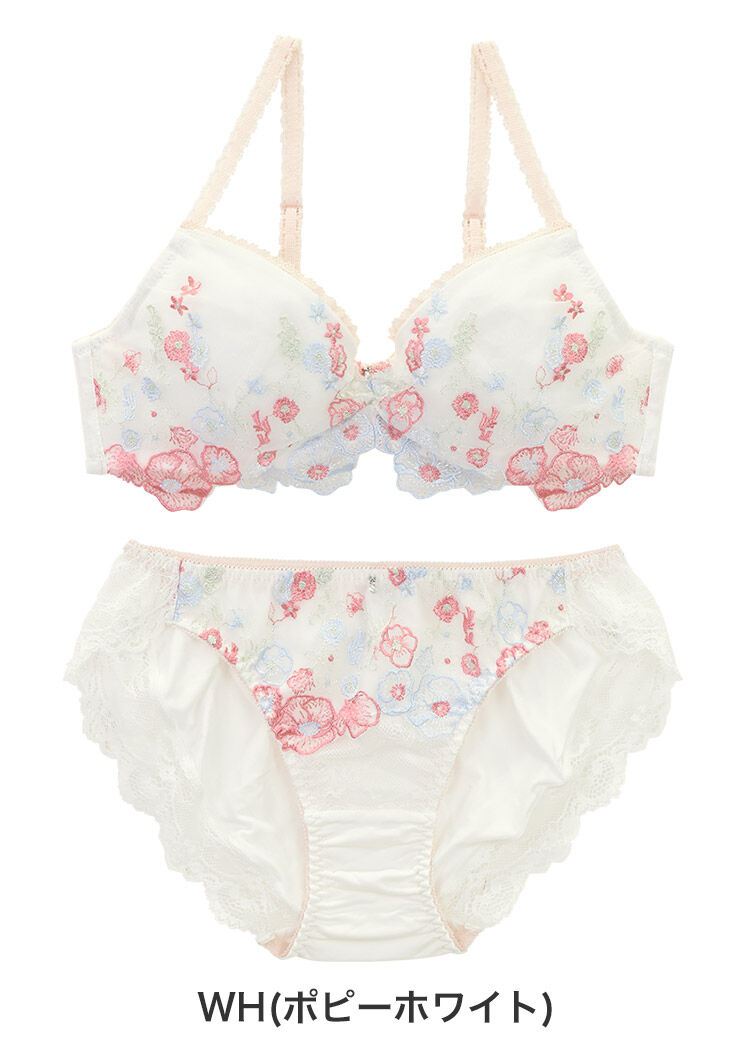 intesucre「アンテシュクレ ふわさら ブラセット 全3色 B-E/65-75 IBT315」|インナー|WH