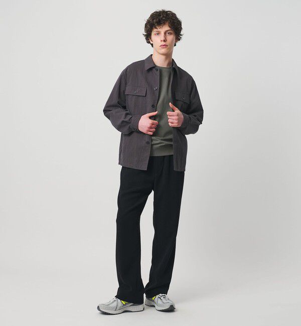 UNITED ARROWS「ポンチ ロングスリーブ スウェット ー抗菌防臭・接触冷感ー」|Tシャツ・カットソー|