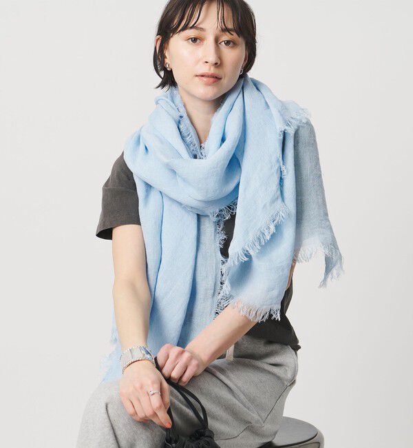 UNITED ARROWS「＜ASAUCE MELER＞LI GAUZE ストール」|ストール|
