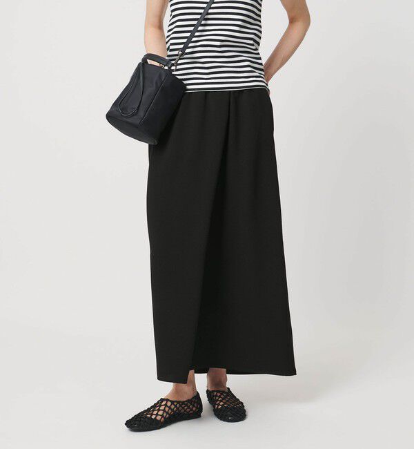 UNITED ARROWS「COMFY ラップ マキシスカート ‐防汚 UVカット ウォッシャブル‐」|スカート|