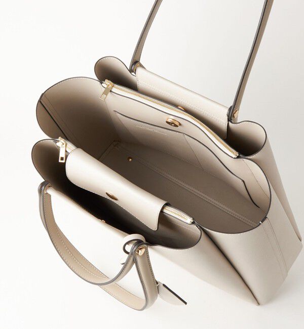 UNITED ARROWS green label relaxing「【WEB限定】NEW ダブルハンドルトートバッグ / A4 / 通勤 / PCバッグ付き」|ショルダー・メッセンジャー|