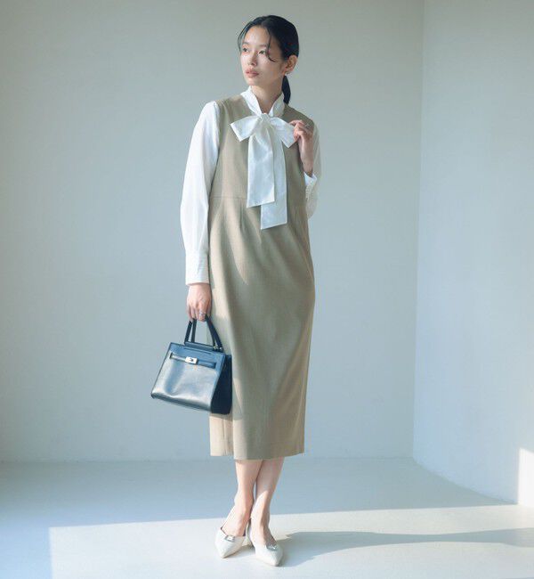 UNITED ARROWS green label relaxing「［size SHORTあり］fleurie(フルリー) ジャンパースカート」|ジャンパースカート|BEIGE