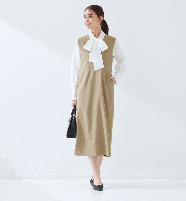 UNITED ARROWS green label relaxing「［size SHORTあり］fleurie(フルリー) ジャンパースカート」|ジャンパースカート|