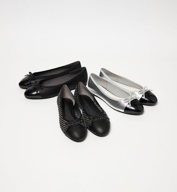 UNITED ARROWS green label relaxing「ラウンド バレエシューズ / フラットシューズ」|バレエシューズ|