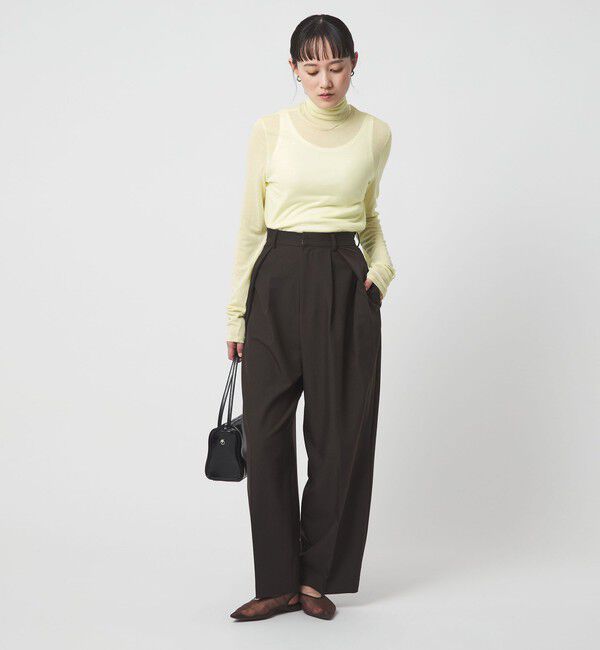 UNITED ARROWS green label relaxing「レディ シアー タートルネック カットソー」|Tシャツ・カットソー|