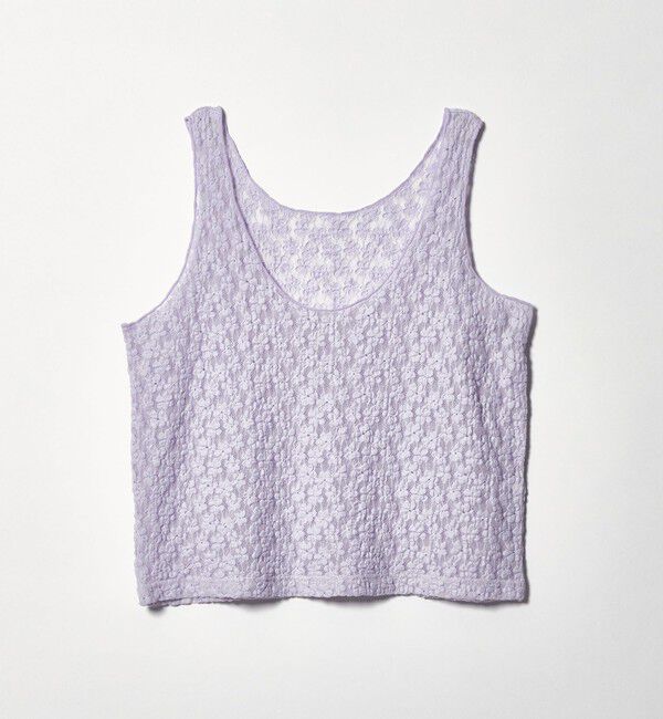 EMMEL REFINES「＜EMMEL REFINES＞EM カットレース カーディガン＆タンクトップ セット」|Tシャツ・カットソー|