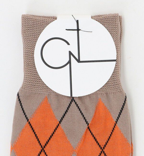 UNITED ARROWS green label relaxing「＜CONLEAD＞アーガイル ソックス」|ソックス|