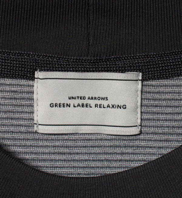 UNITED ARROWS green label relaxing「A+ COOL ミジンボーダー ビズ クルーネック カットソー Tシャツ -接触冷感・吸水速乾-」|Tシャツ・カットソー|