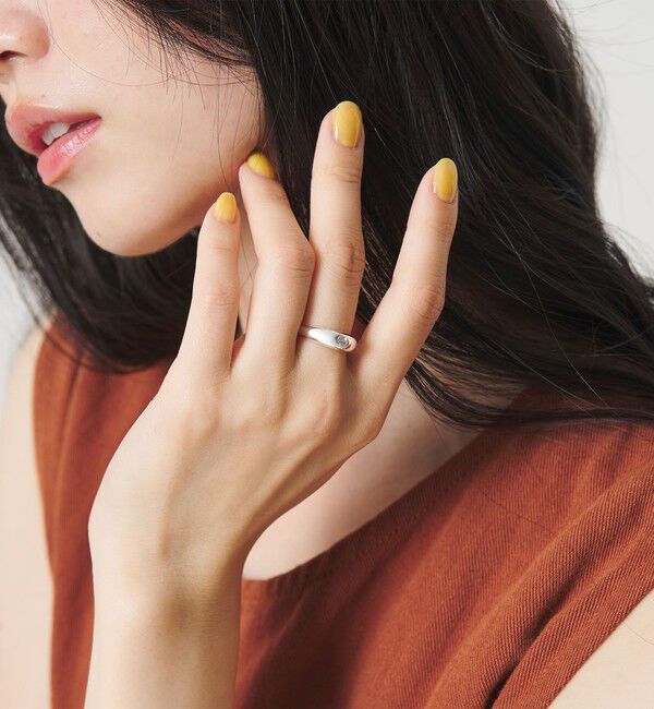 BEAUTY&YOUTH UNITED ARROWS「＜BAITS＞ジルコニア ワンストーン リング」|リング|SILVER