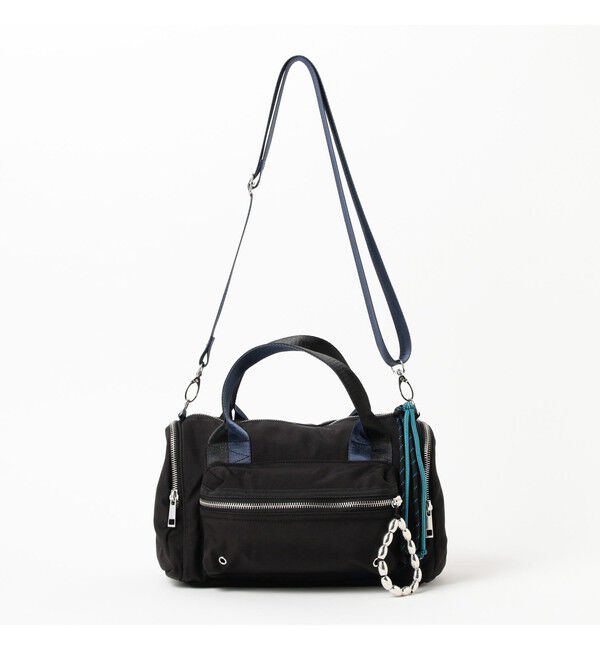 Ray BEAMS 「CONTROL FREAK / ミリタリー チャーム ボストン バッグ」|ボストンバッグ|