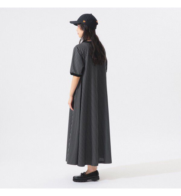 BEAMSBOY「カット ツイル マキシ ワンピース」|ワンピース|
