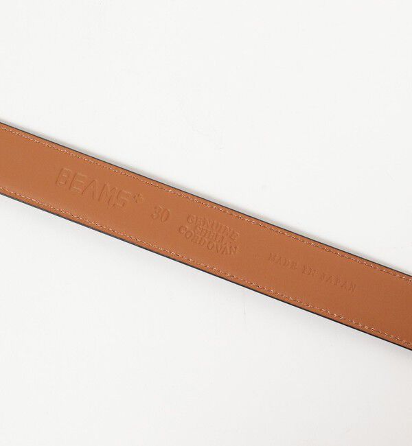 BEAMS PLUS「Cordovan Belt」|ベルト|