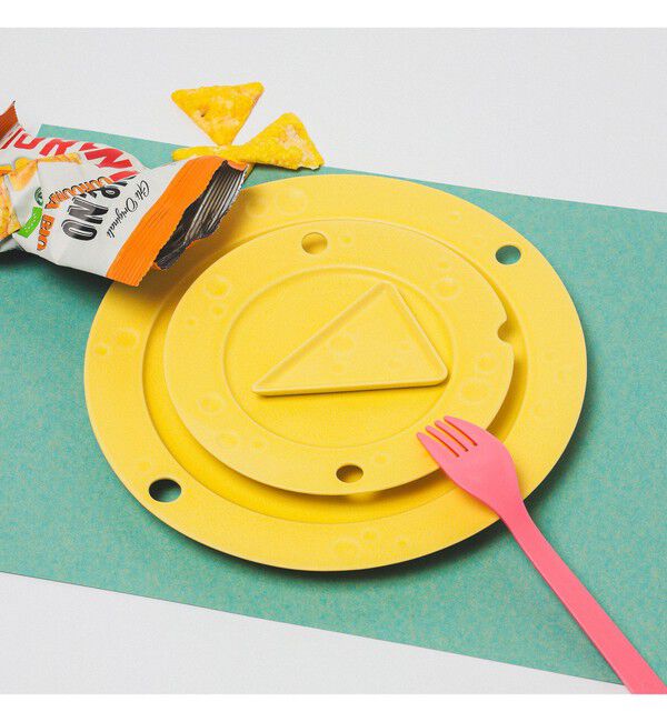 BEAMS「miyama. / cheese 26cmプレート イエローチーズ」|食器・キッチングッズ|