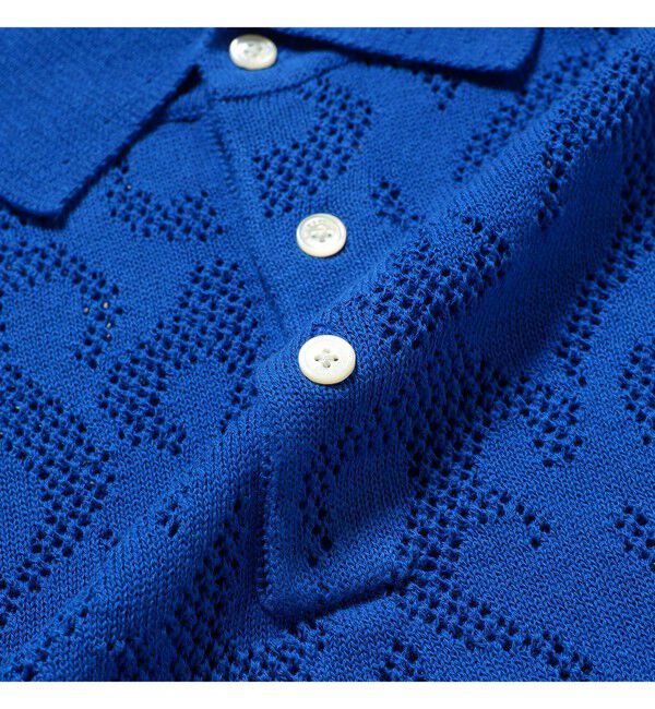 BEAMS「12ゲージ メッシュポロシャツ」|ポロシャツ|