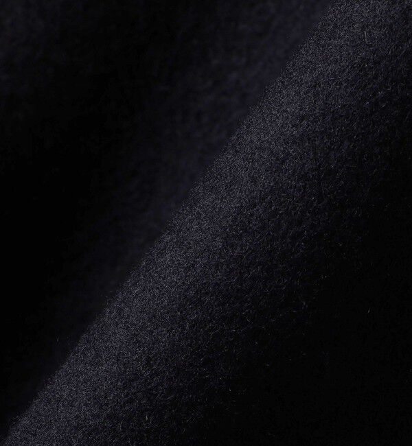 SHIPS for women「SHIPS Primary Navy Label:メルトン リバー ステンカラー コート」|ステンカラーコート|