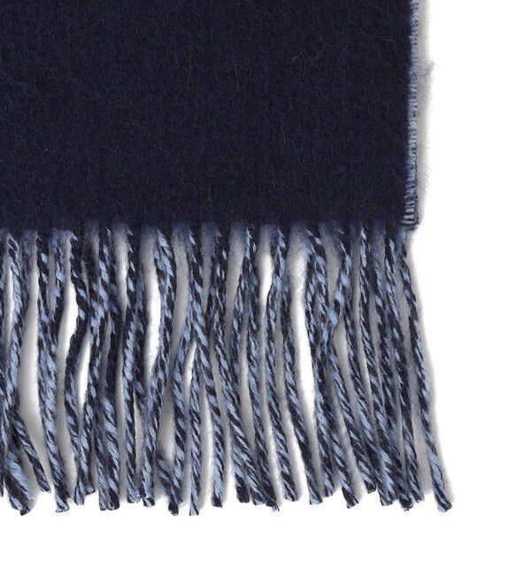 SHIPS any「SHIPS any: サープラスヤーン ウール カシミヤ リバーシブル ソリッド マフラー◇」|マフラー|