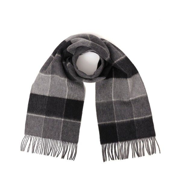 SHIPS any「SHIPS any: サープラスヤーン ウール リバーシブル チェック マフラー◇」|マフラー|