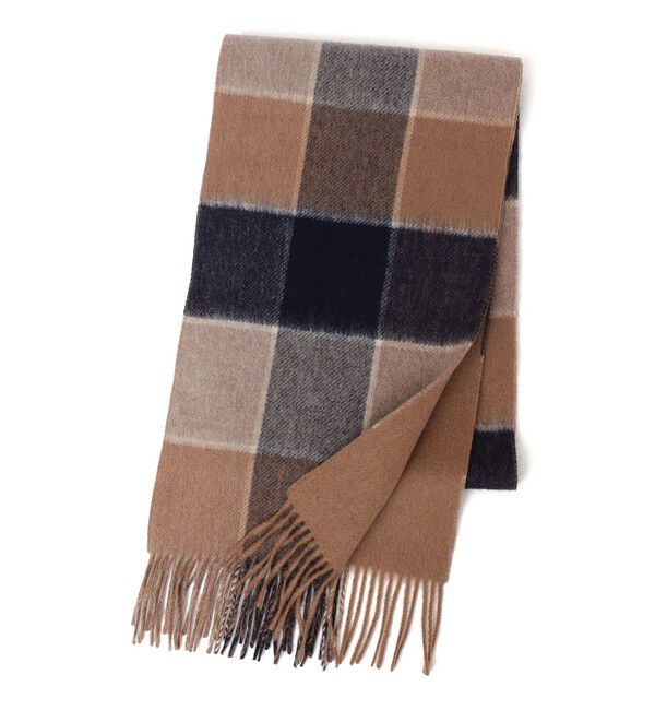 SHIPS any「SHIPS any: サープラスヤーン ウール リバーシブル チェック マフラー◇」|マフラー|