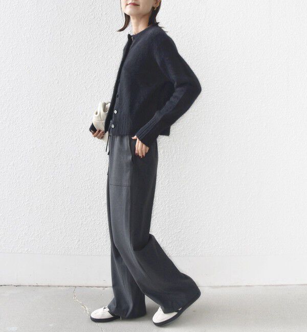 SHIPS for women「〈手洗い可能〉両面起毛 ポケット デザイン ドロスト パンツ」|その他|