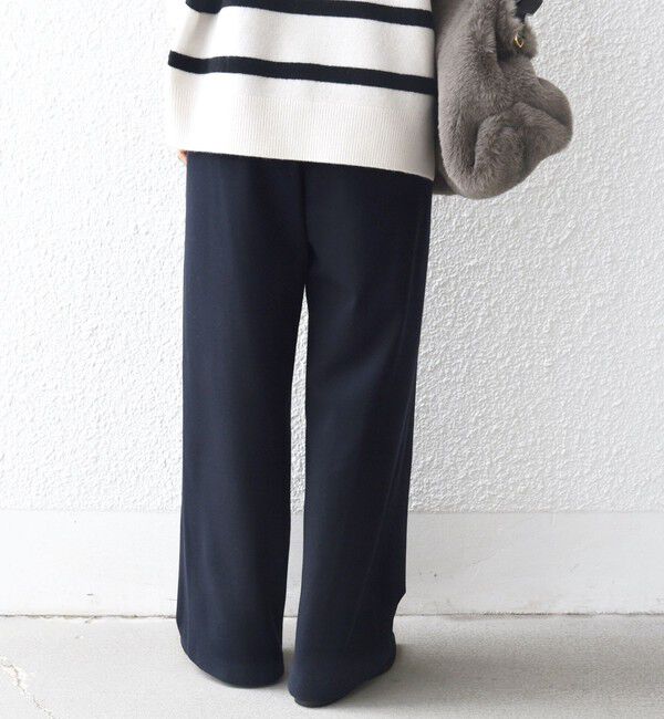 SHIPS for women「〈手洗い可能〉両面起毛 ポケット デザイン ドロスト パンツ」|その他|