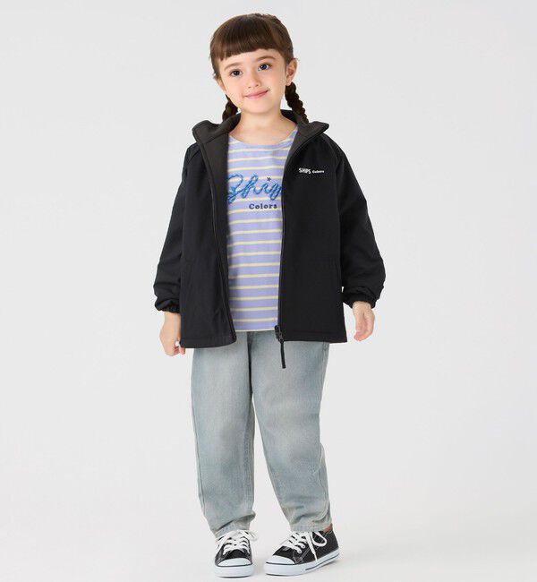 SHIPS Colors 「SHIPS Colors:110～150cm/ 〈洗濯機可能〉リバーシブル ジップブルゾン◇」|ブルゾン・スタジャン|