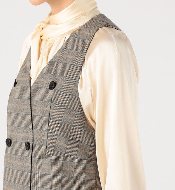 TOMORROWLAND collection「モスタルグレンチェック ジャンパースカート」|ジャンパースカート|