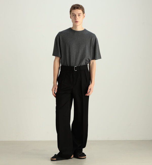 Edition「コットンカシミヤ ハーフスリーブトップス」|Tシャツ・カットソー|